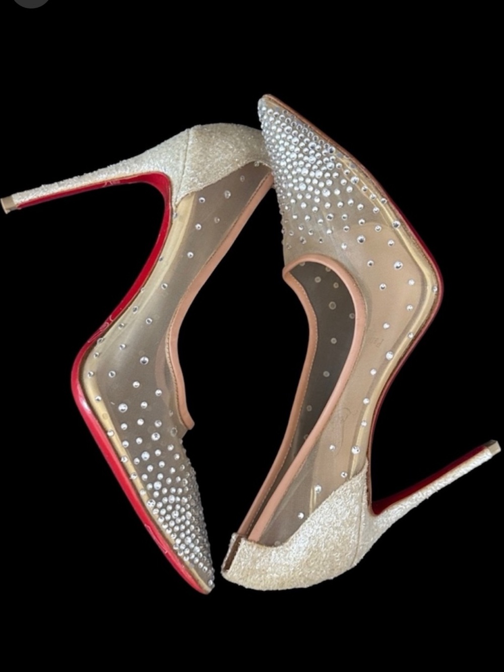 Christian Louboutin Follies Strass 100 pumps